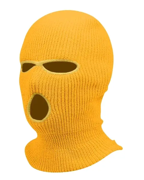 Solid 3-Hole Ski Mask