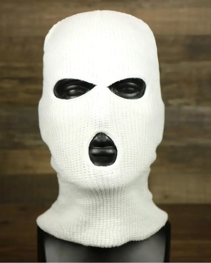 Solid 3-Hole Ski Mask