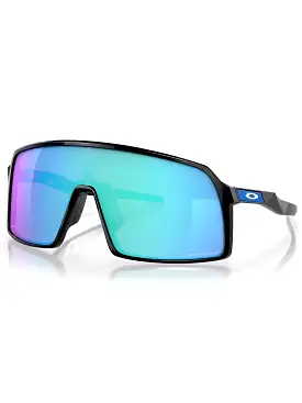 Sutro Polished Black/Prizm Sapphire Sunglasses