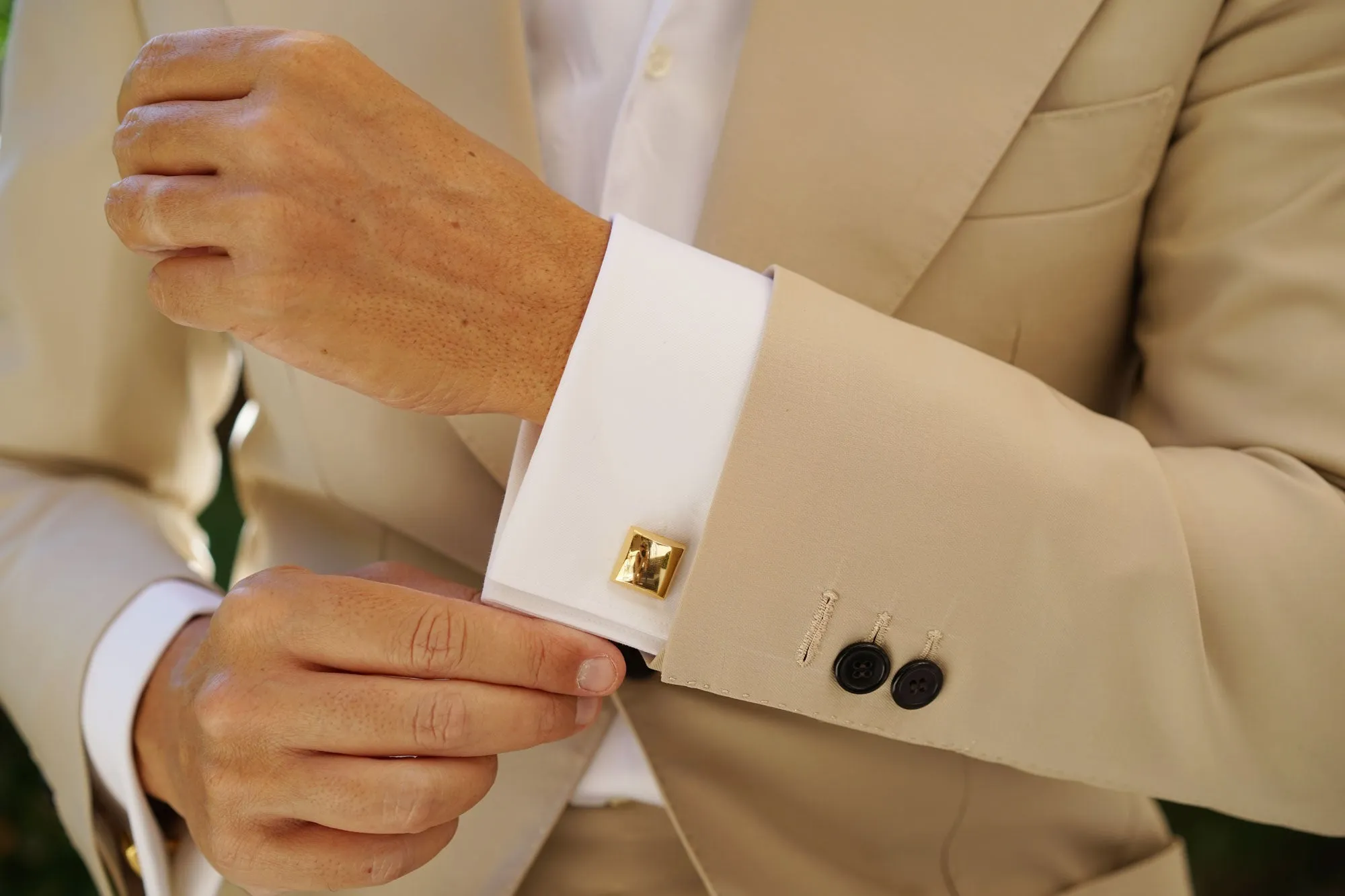 The Gold Cufflinks