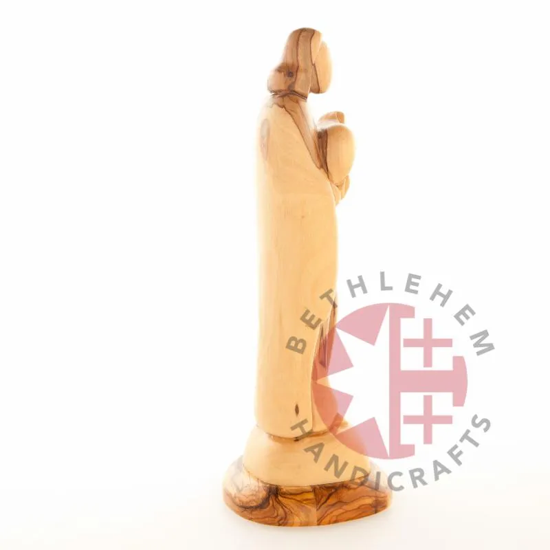 The Good Shepherd, Jesus Christ, 10 Wooden Abstract Carving