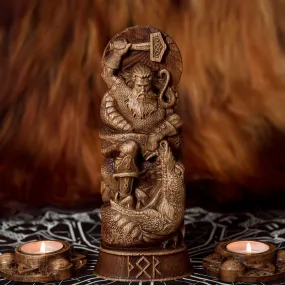 Thor Wood Carving / Statue