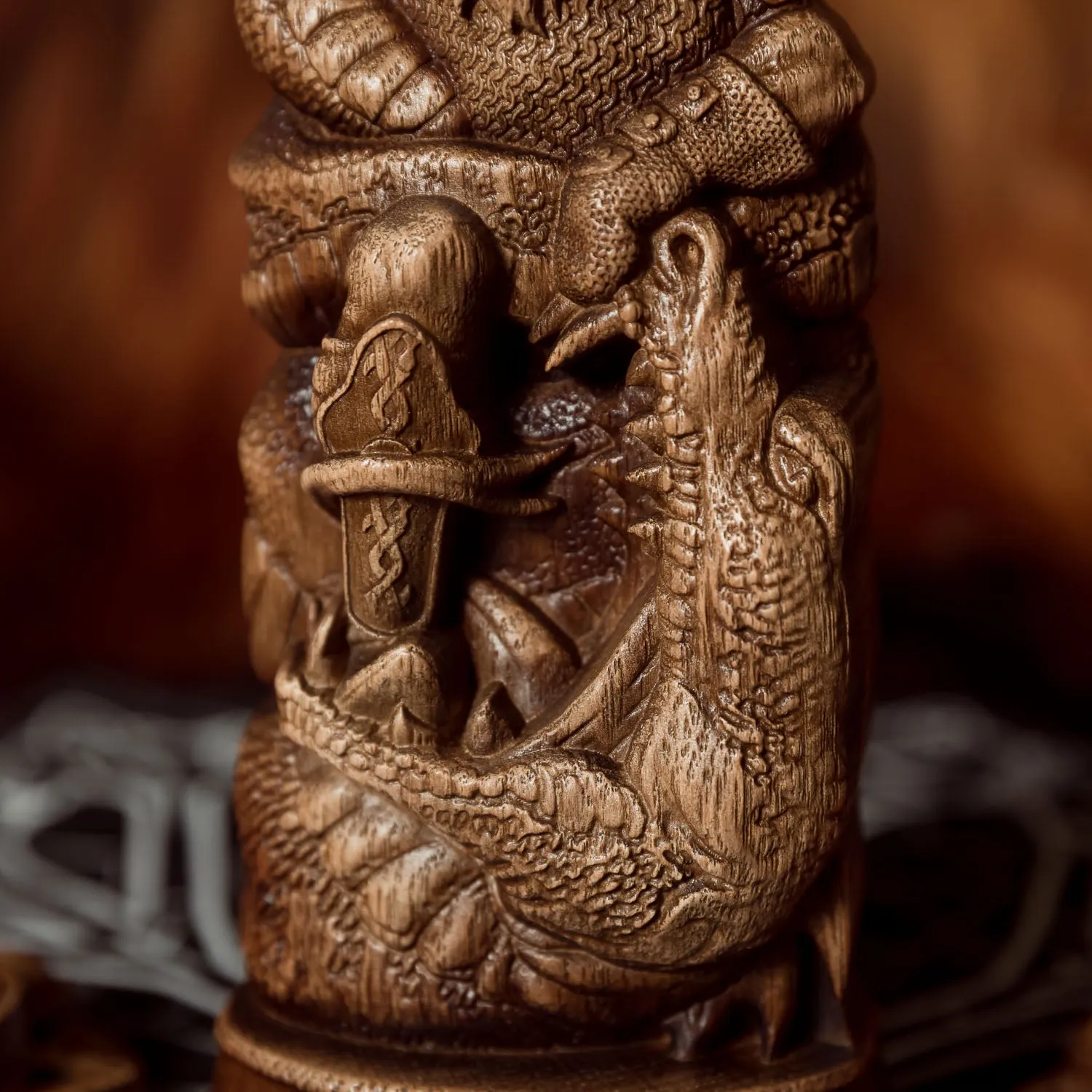 Thor Wood Carving / Statue