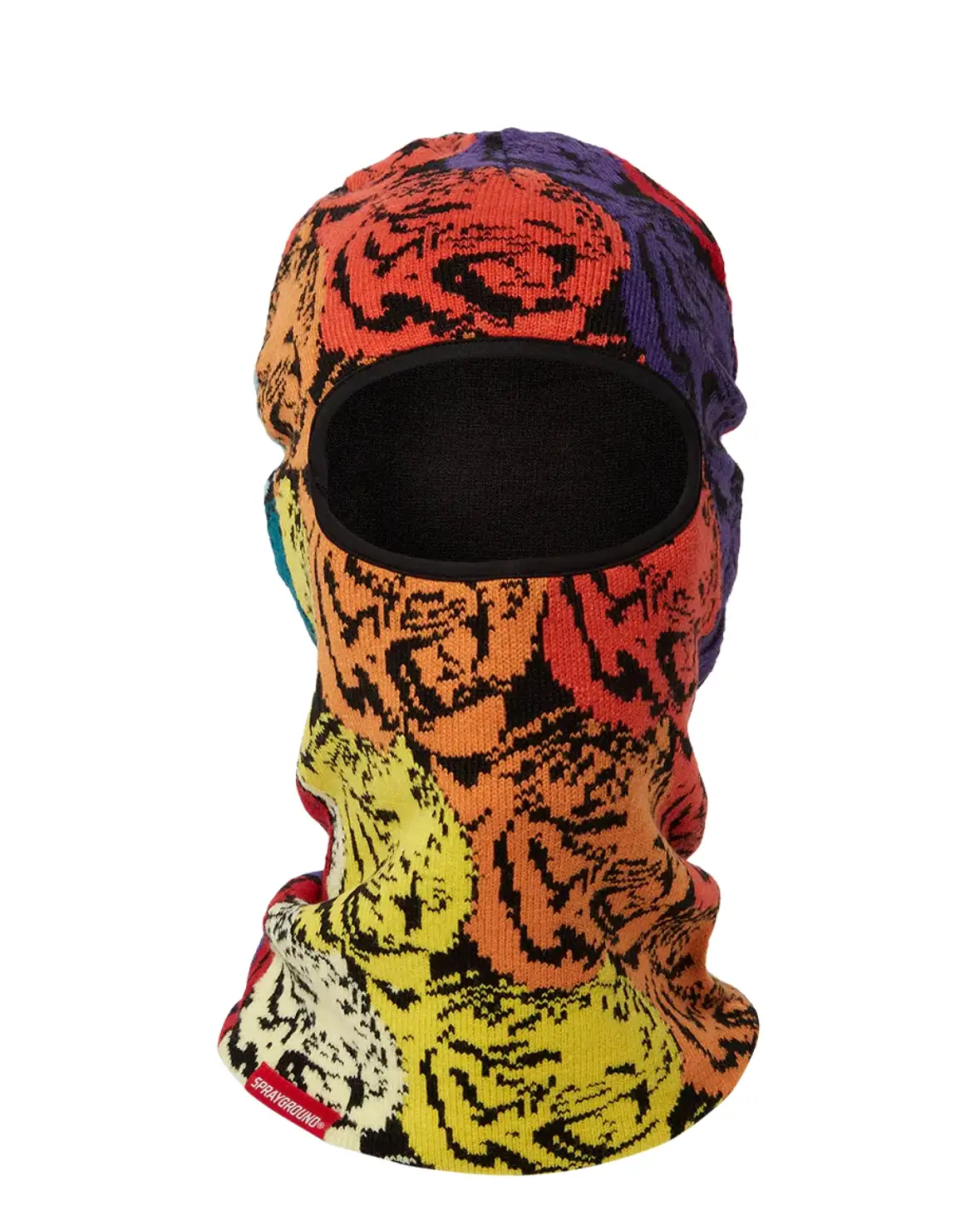 Tiger Pattern Ski Mask