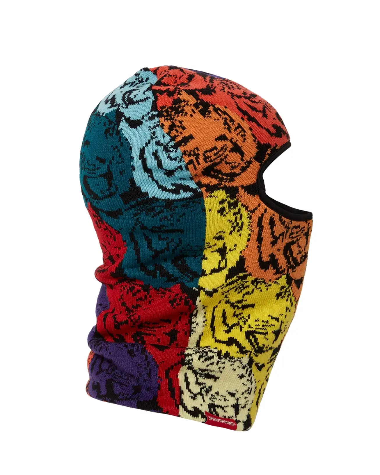 Tiger Pattern Ski Mask