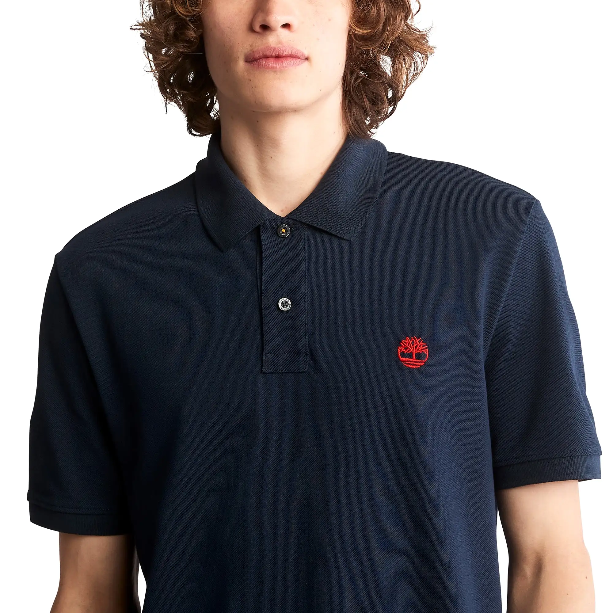 Timberland Millers River Pique Polo - Dark Sapphire