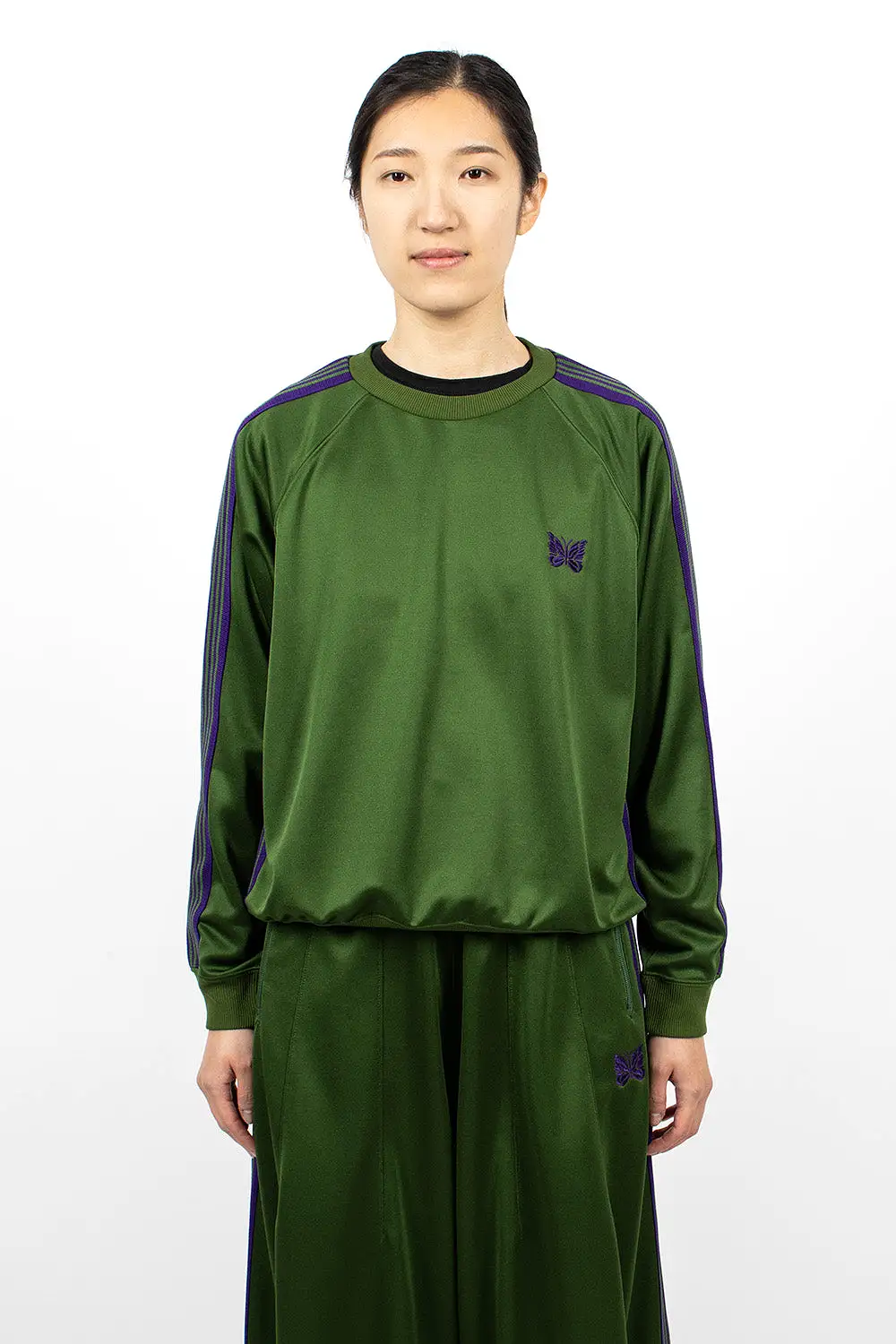 Track Sweatshirt Ivy Green