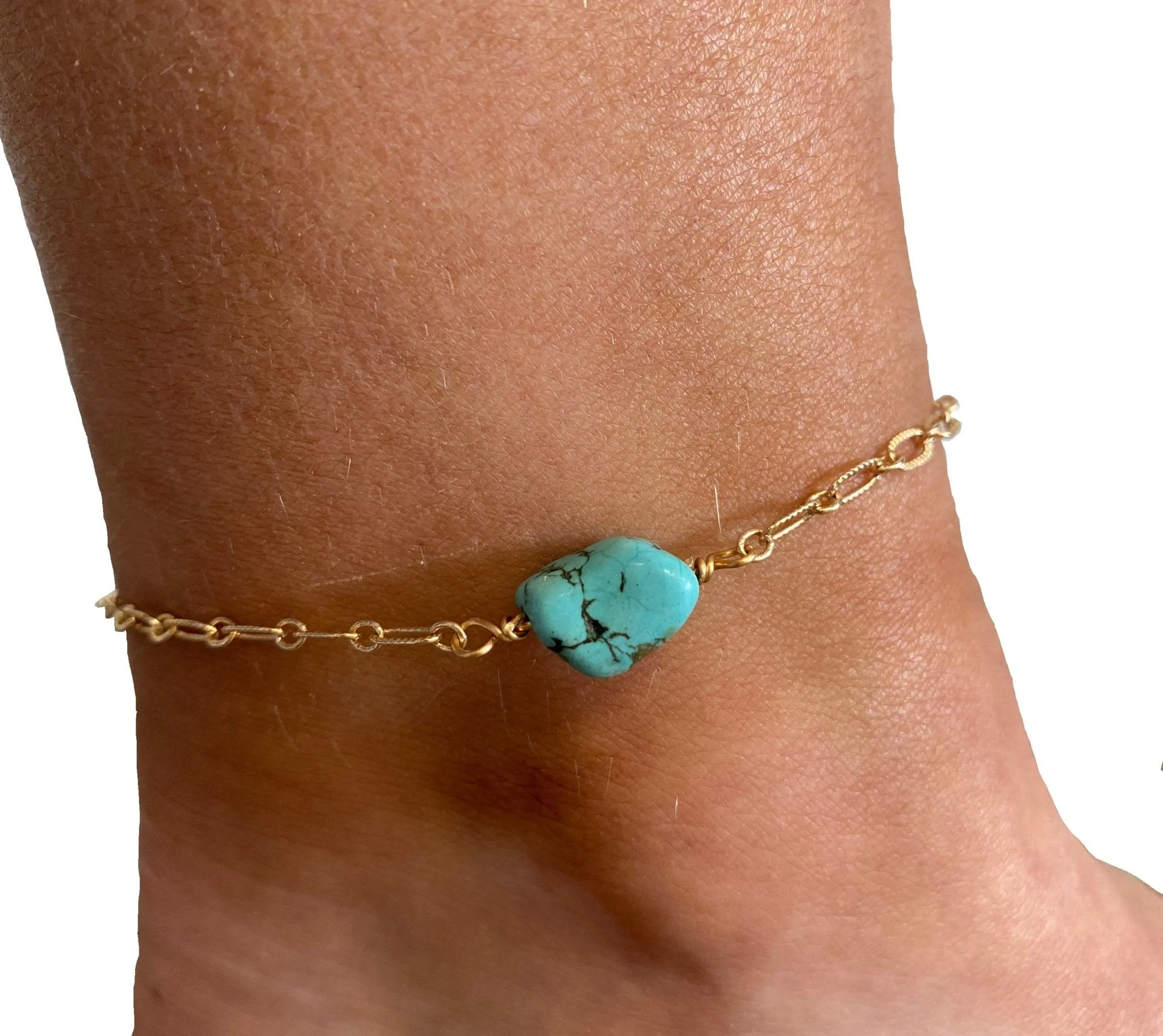 Turquoise Anklet