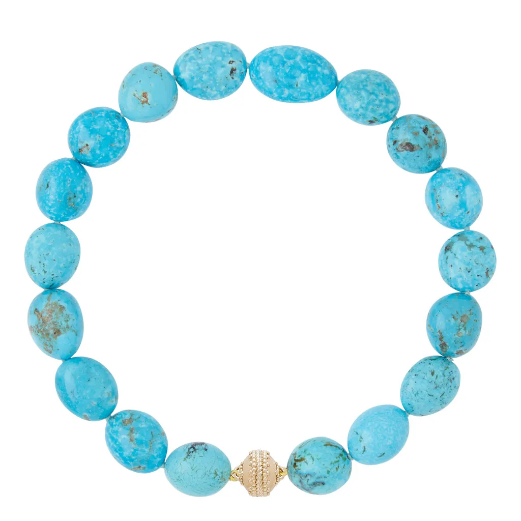 Turquoise Nugget Necklace