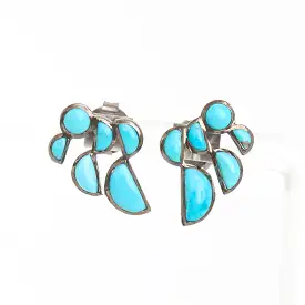 Turquoise Prawn Earrings