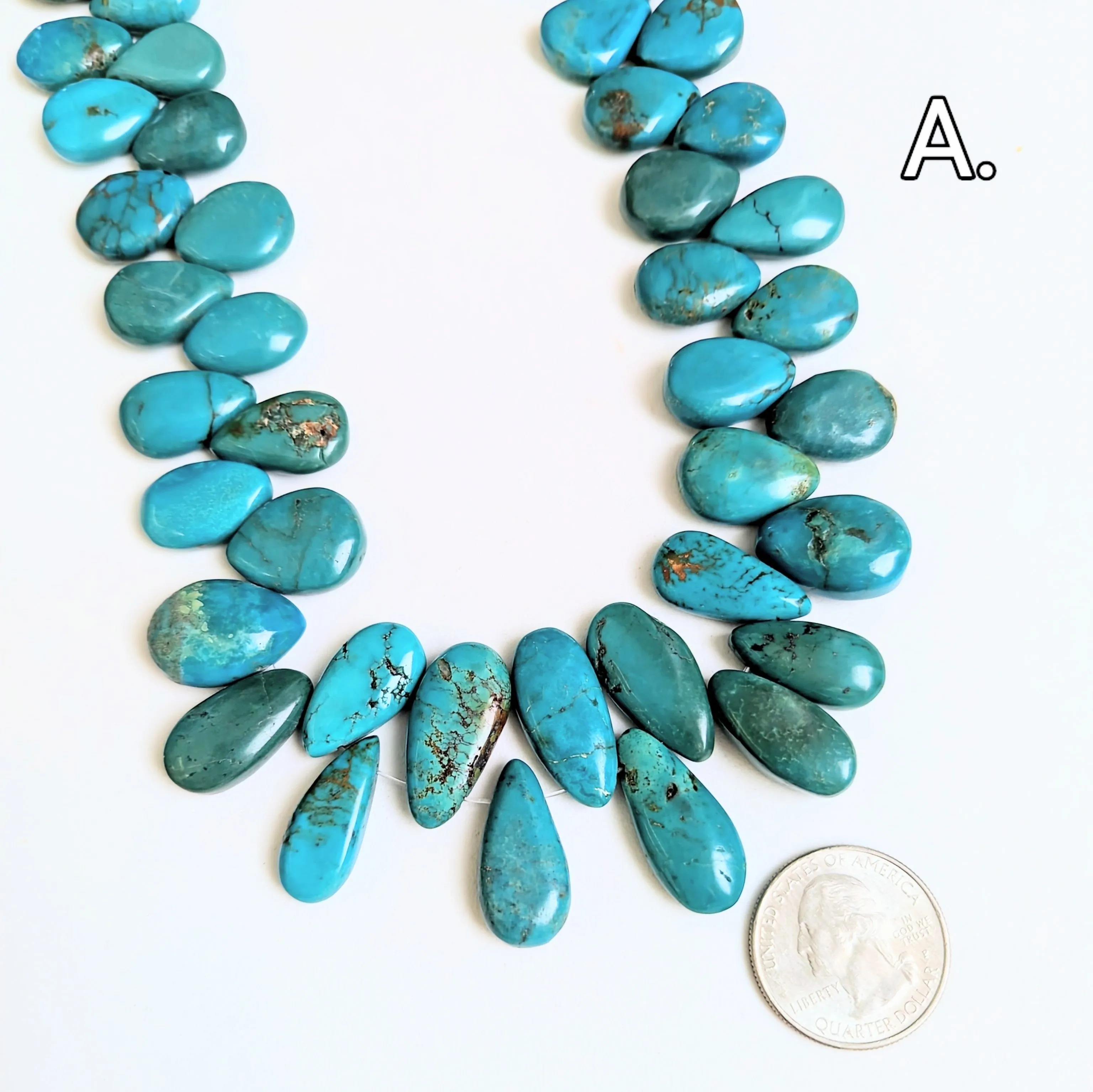 Turquoise Teardrop