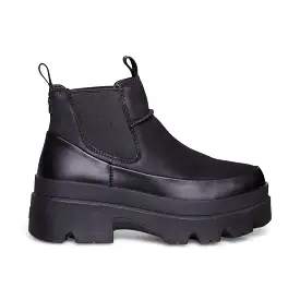 UGG Brisbane Chelsea Black Boots - Women's