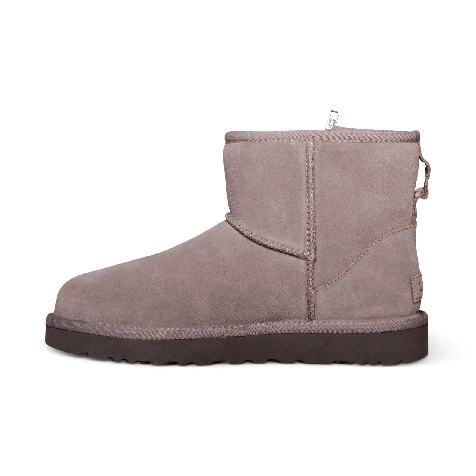 UGG Classic Mini Bailey Zip Smoke Plum Boots - Women's