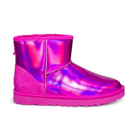 UGG Classic Mini Iridescent Dragon Fruit Boots - Women's