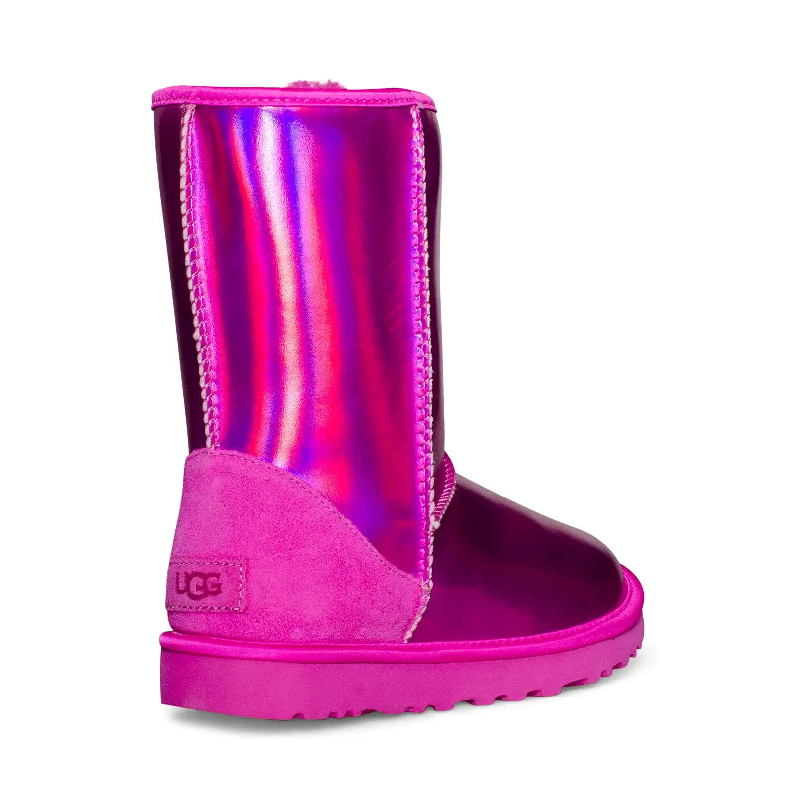 UGG Classic Short Iridescent Dragon Fruit Boots - Women's