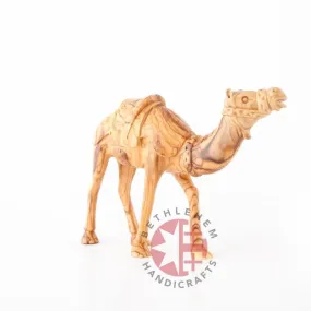 Wooden Camel, Hand Carving from Bethlehem, 8.7